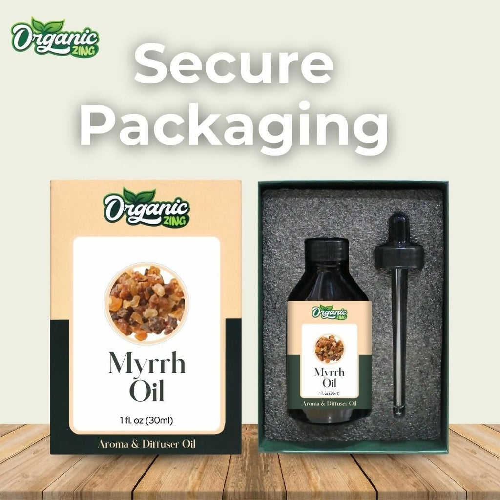 Organic Zing Myrrh Aroma & Diffuser Oil for Festive Season | Grocsy
