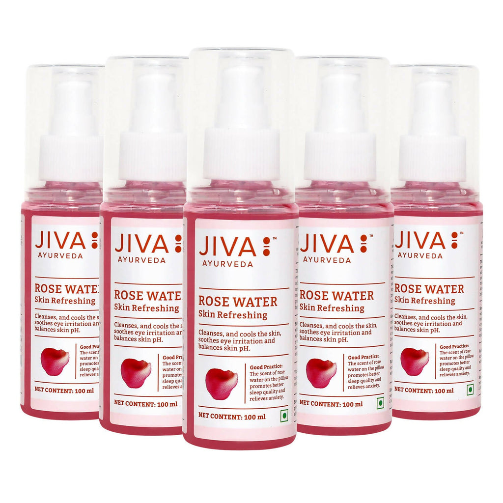 Jiva Ayurveda Rose Water Plain | Grocsy