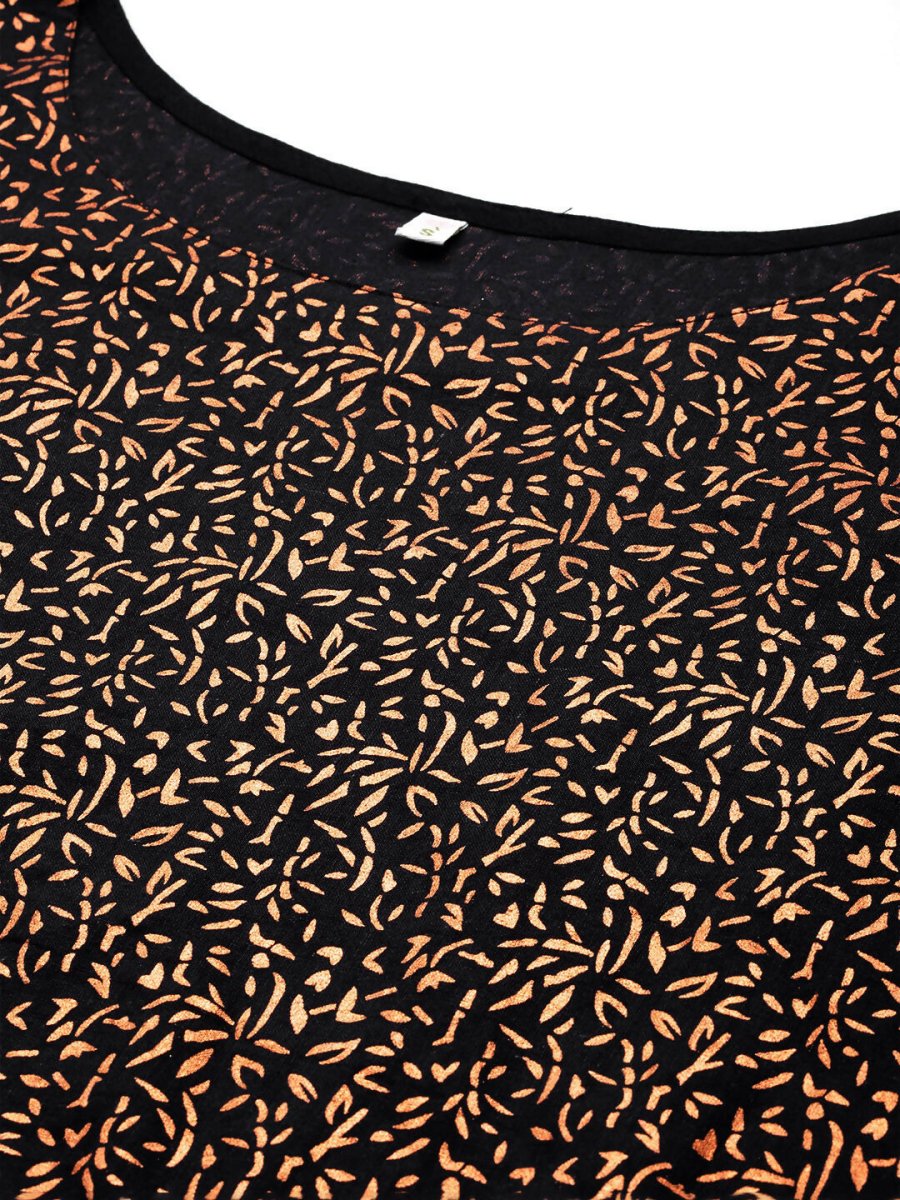 Ahalyaa Women's Traditional Wear Co-ods - Black | Grocsy