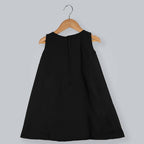 Pink Cow Fashions Black & Pink Dress With Embellishments | Grocsy