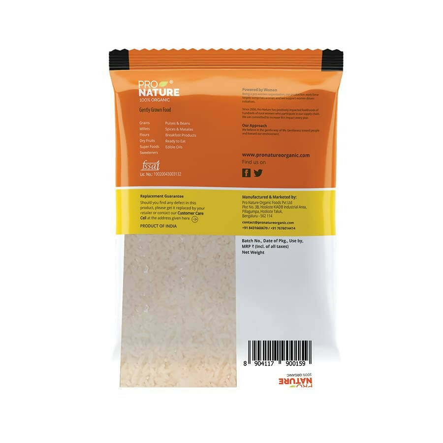 Pro Nature 100% Organic Sonamasoori Rice | Grocsy