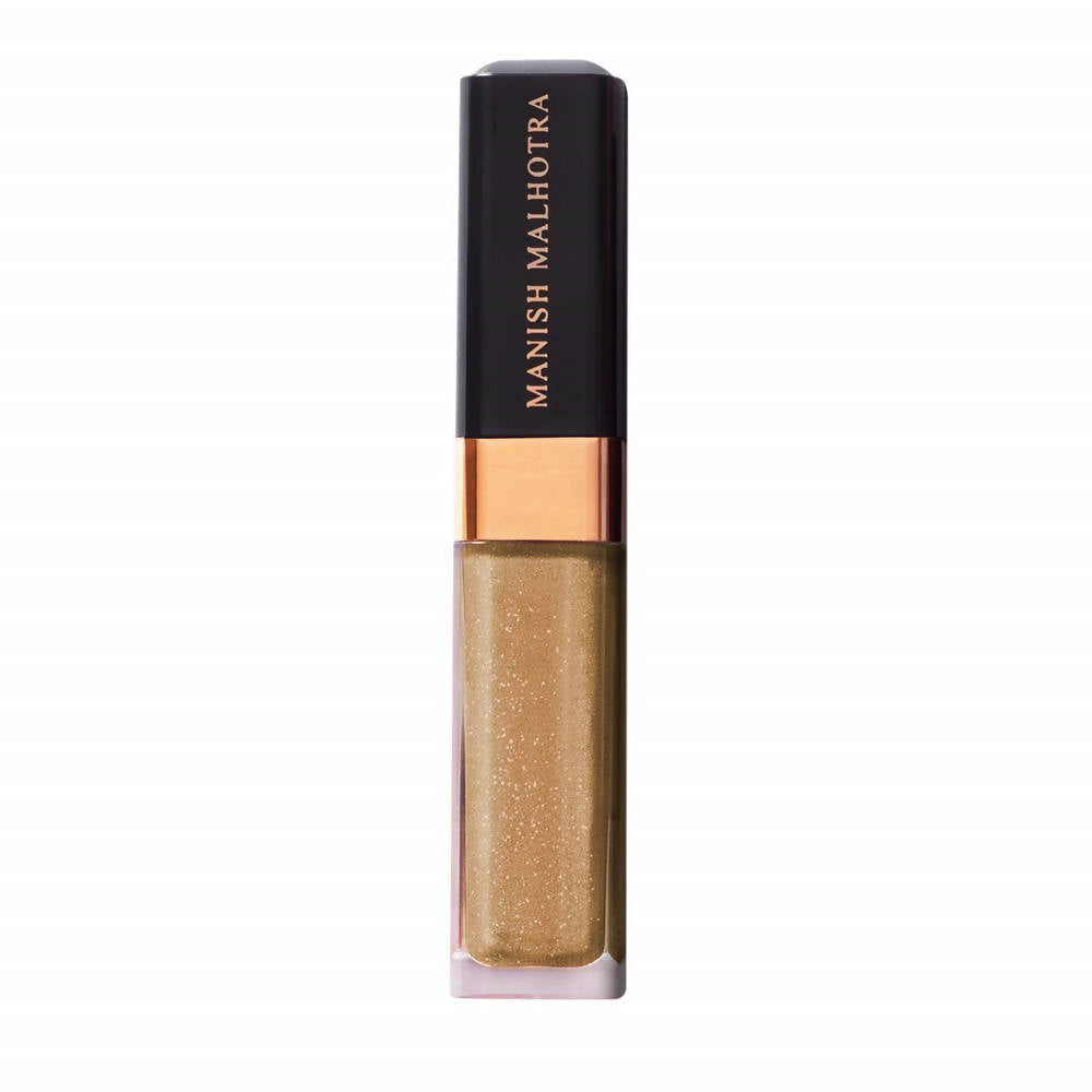 Manish Malhotra Hi-Shine Lip Gloss - Gold Dust | Grocsy