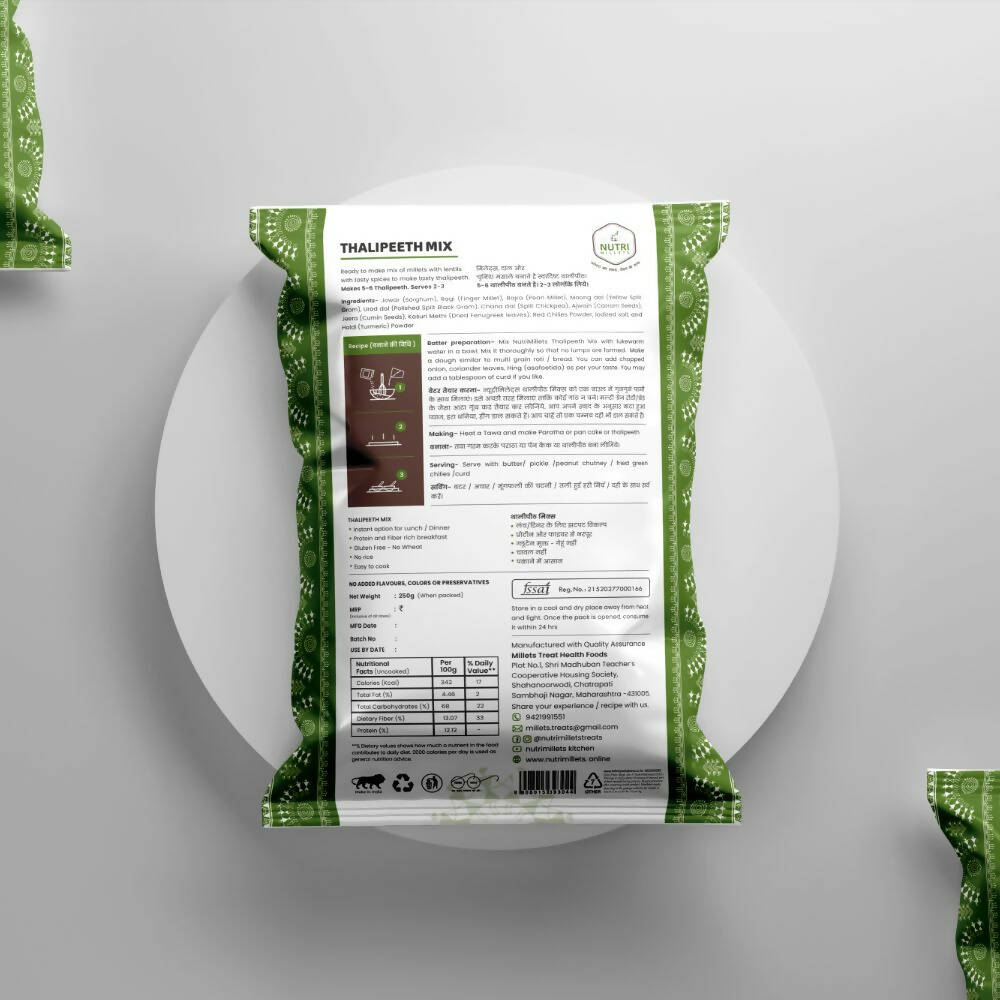 NutriMillets Thalipeeth Mix | Grocsy