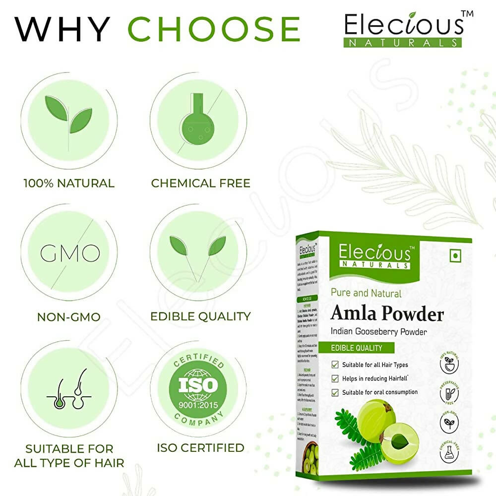 Elecious Naturals Amla Indian Gooseberry Powder | Grocsy