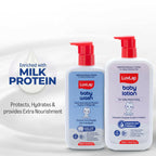 LuvLap Baby Wash + Baby Lotion Combo Set | Grocsy