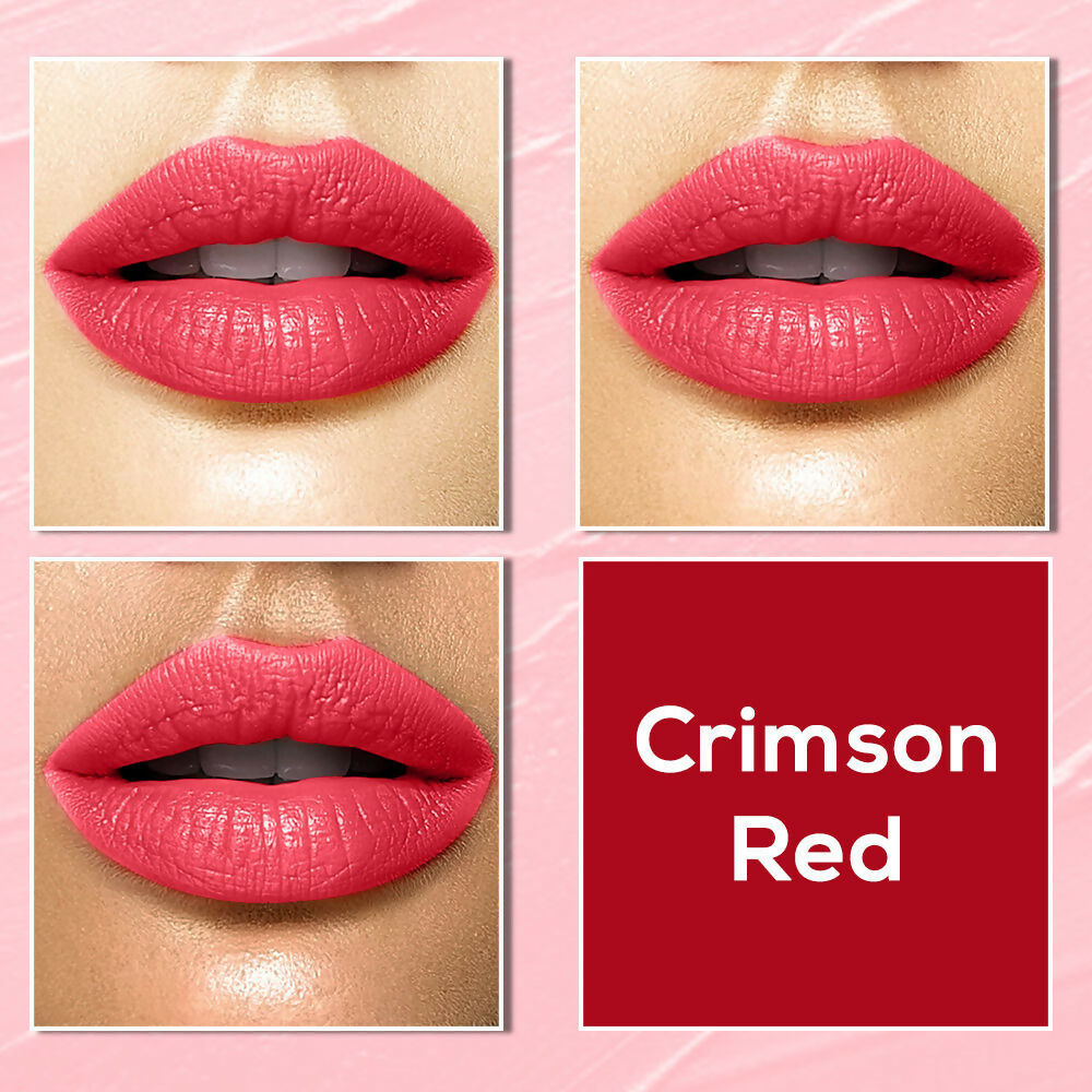 Jaquline USA Color Me Matte Liquid Lipstick - Crimson Red | Grocsy