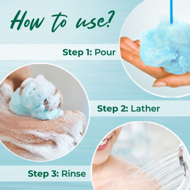 Palmolive Aloevera & Thermal Minerals Feel The Massage, Exfoliating Moisturizing Body Wash | Grocsy