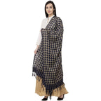 A R Silk Golder Box Regular Dupatta Color Navy Dupatta or Chunni | Grocsy