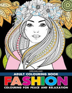 Dreamland Fashion- Colouring Book for Adults | Grocsy