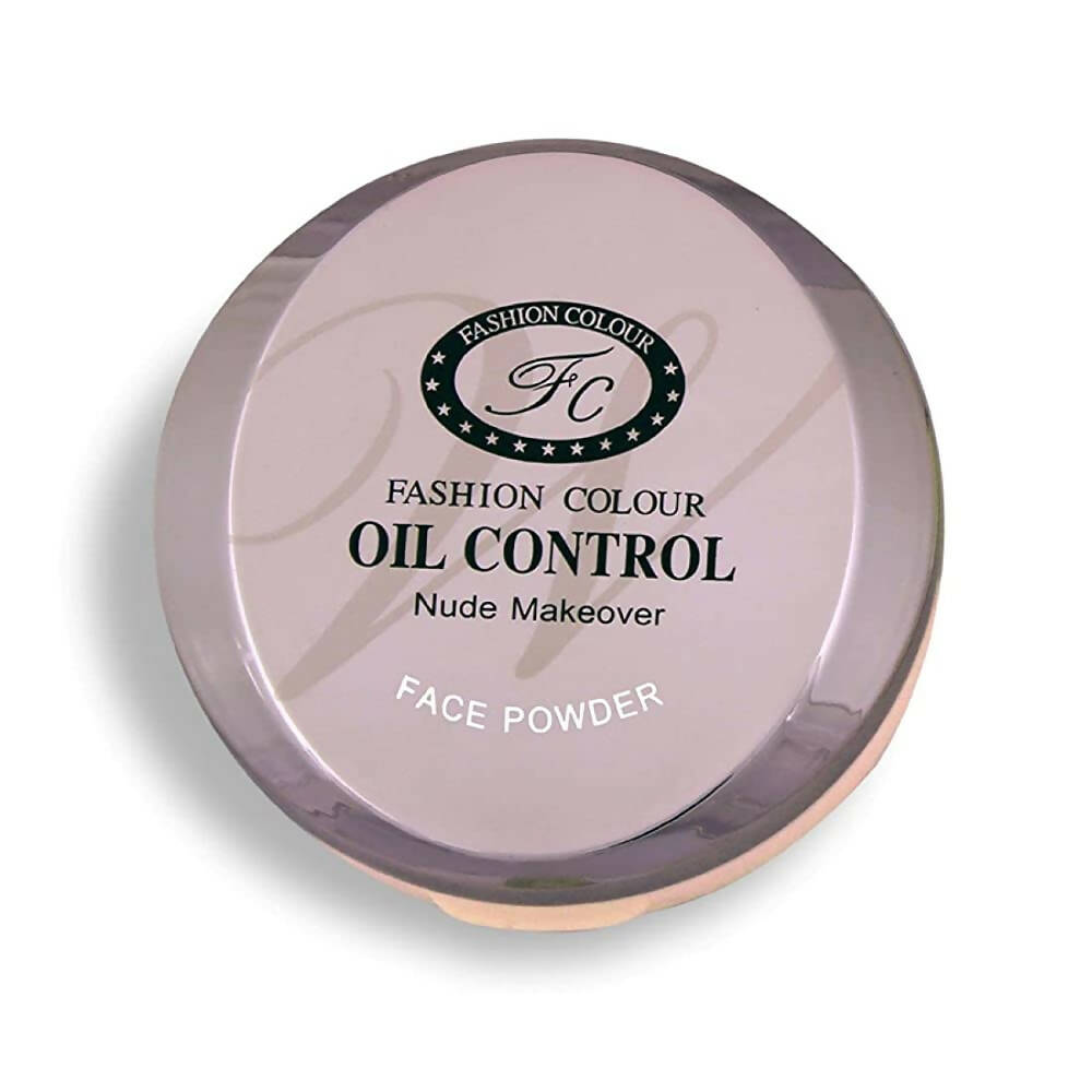 Fashion Colour Nude Makeover 2 in 1 Face Compact Powder-Shade 03 (Medium to Fair) | Grocsy