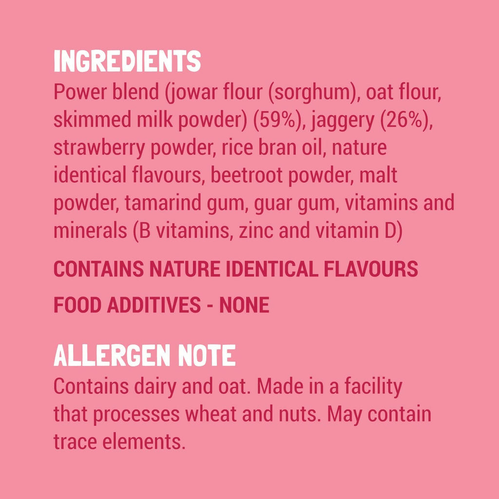 Slurrp Farm Berry Blast Milk Mix Sweetened with Jaggery Powder | Grocsy