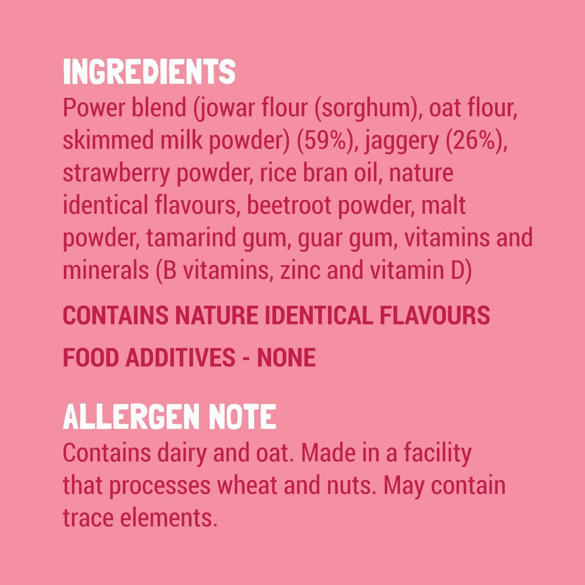Slurrp Farm Berry Blast Milk Mix Sweetened with Jaggery Powder | Grocsy
