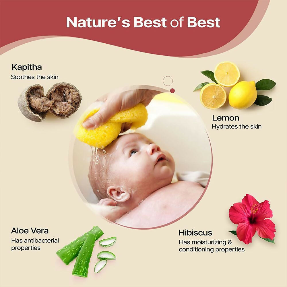 Herby Angel Ultra Gentle Body Cleanser for Babies and Kids | Grocsy