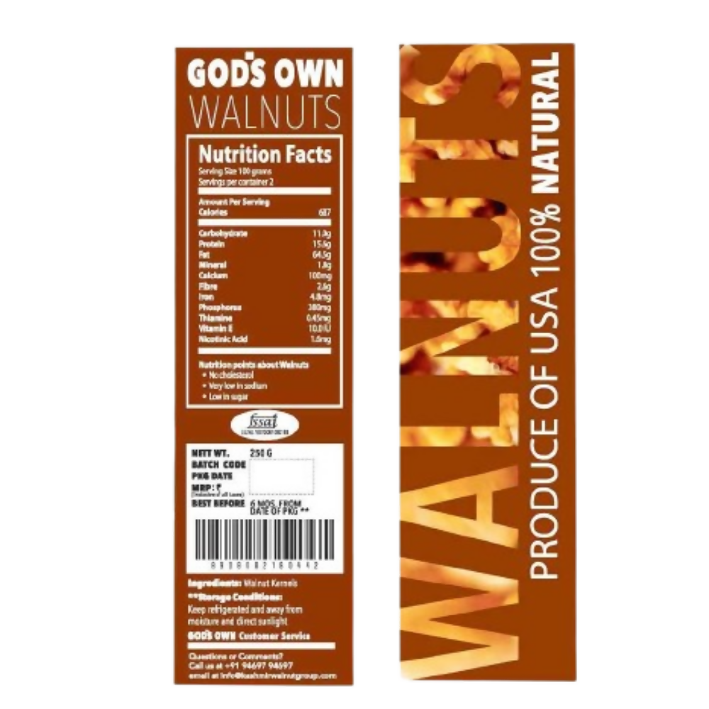 Go Premium Walnut Kernels Halves | Grocsy