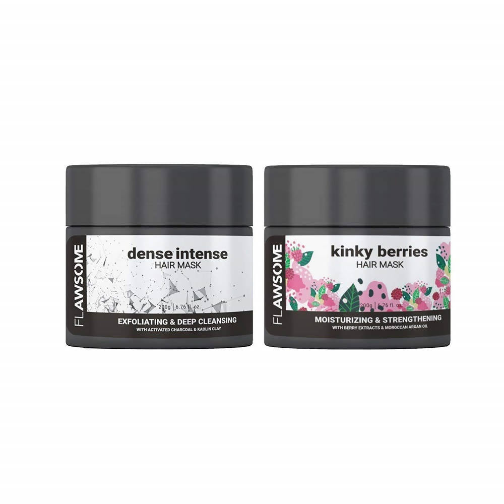 Flawsome Kinky Clean Curls Duo Hair Mask | Grocsy