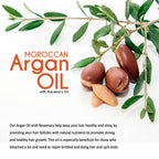 Qraa Men Moroccan Argan Oil with Rosemary Oil | Grocsy