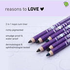 Plum NaturStudio All-Day-Wear Kohl Kajal - Black Brilliance | Grocsy