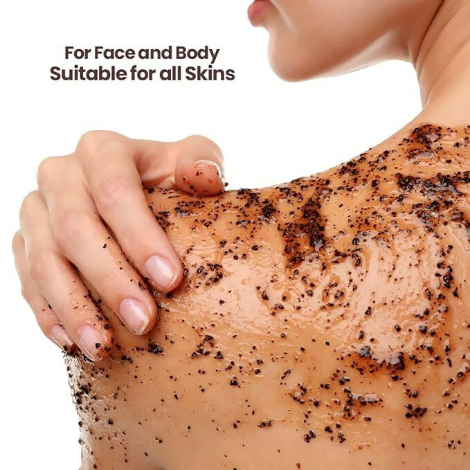 FreshLuxe Coffee Crush Body & Face Scrub | Grocsy
