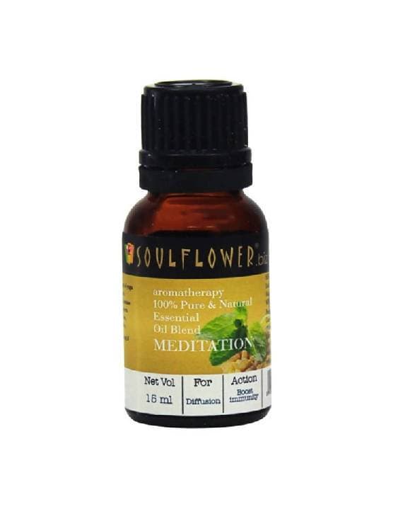 Soulflower Meditation Essential Oil | Grocsy