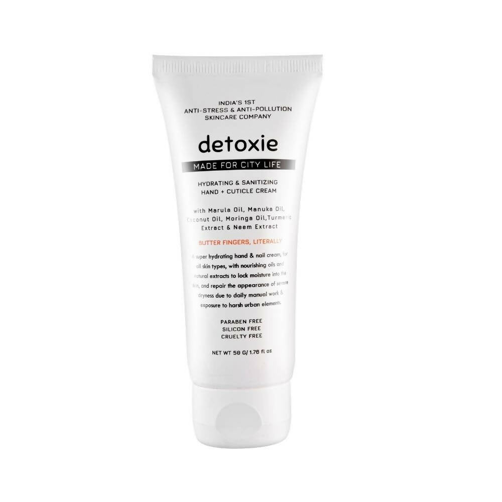 Detoxie Hydrating & Sanitizing Hand & Cuticle Cream | Grocsy