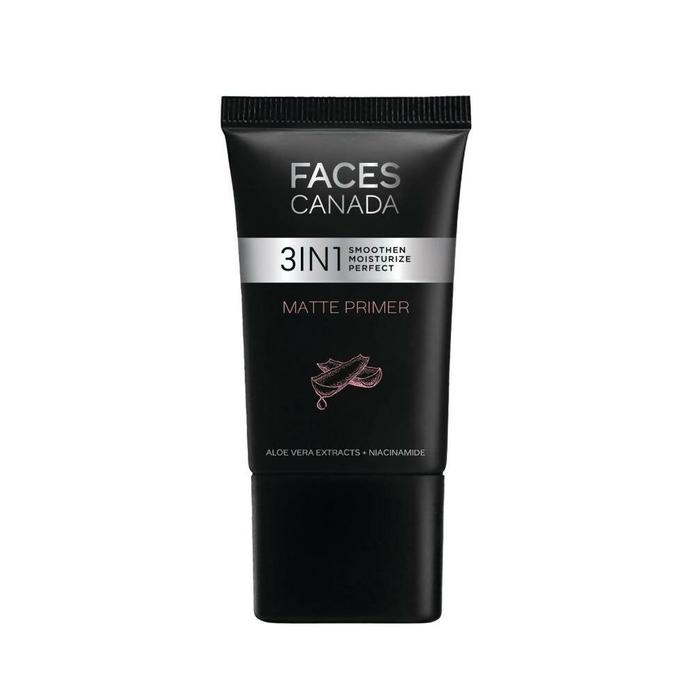 Faces Canada 3in1 Matte Primer - Oil-Free & Matte Finish | Grocsy
