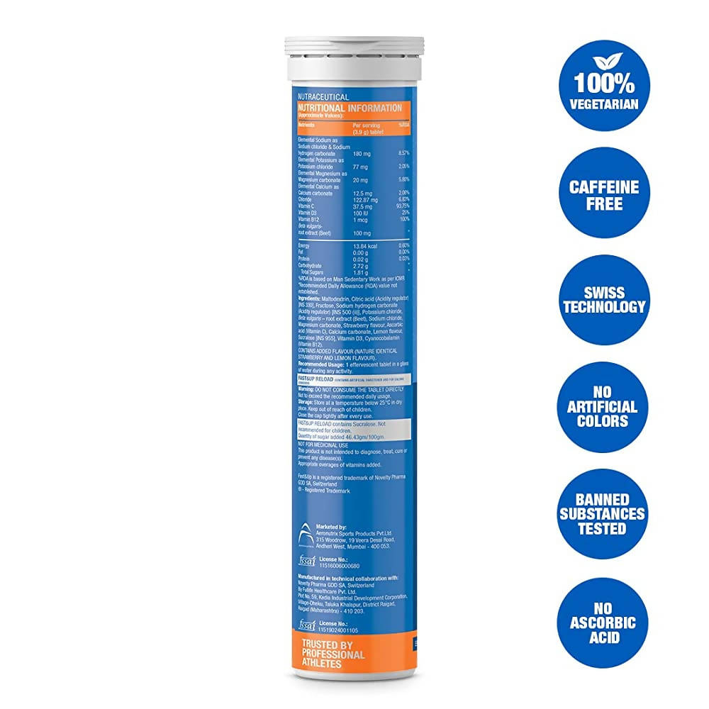 Fast&Up Reload Effervescent Tablets | Grocsy