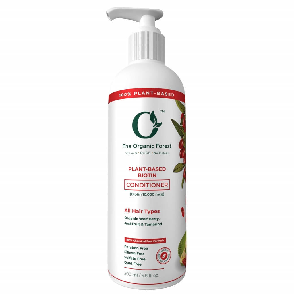 The Organic Forest Plant-Based Biotin Conditioner | Grocsy
