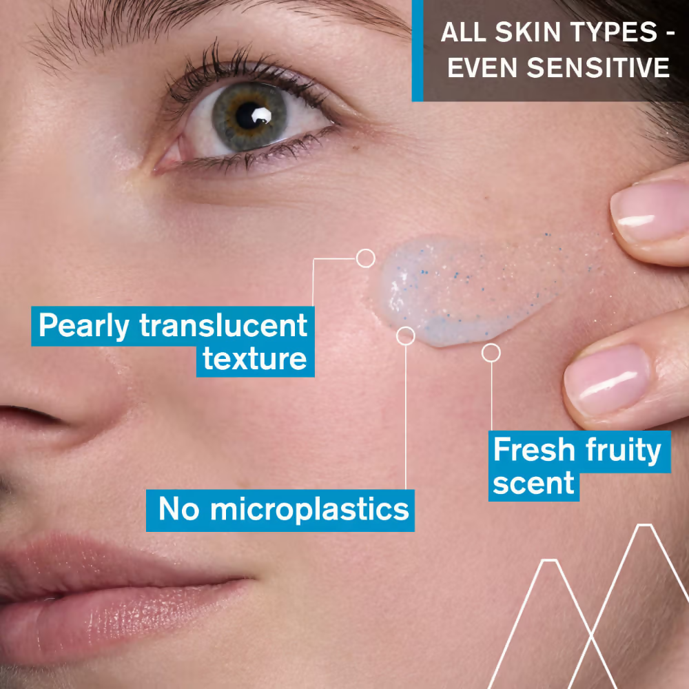 Uriage Daily Facial Scrub With Silica Microbeads | Grocsy