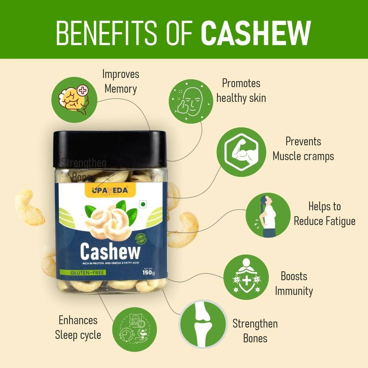 Upaveda Cashew | Grocsy
