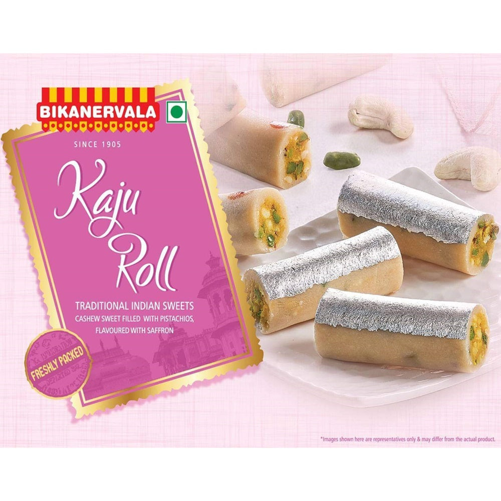 Bikanervala Kaju Roll | Grocsy