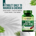 Himalayan Organics Alpha Lipoic Acid Tablets | Grocsy