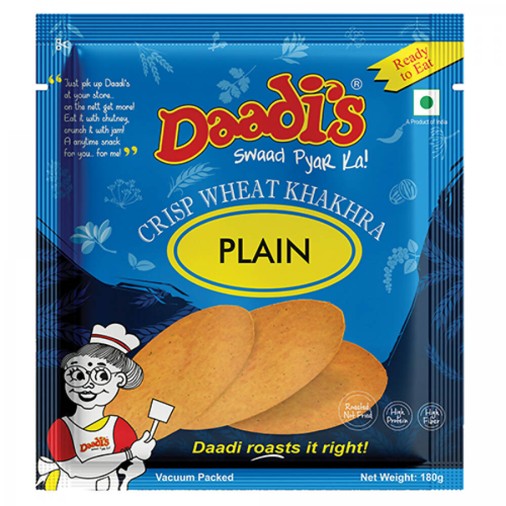 Daadi's Plain Khakhra | Grocsy