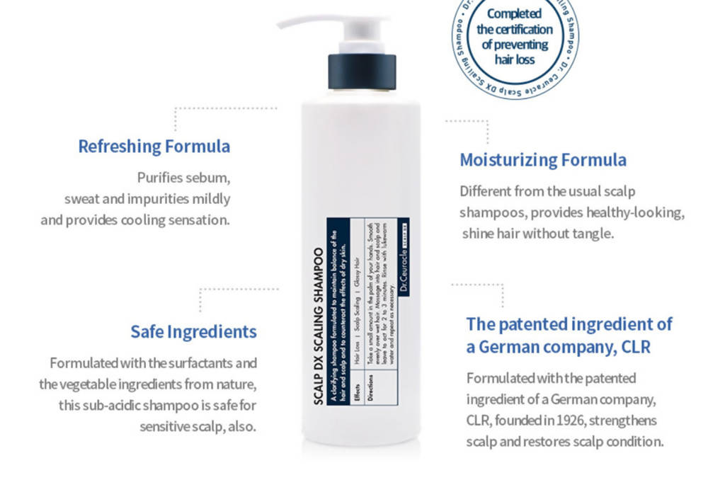 Dr.Ceuracle Scalp DX Scaling Shampoo | Grocsy