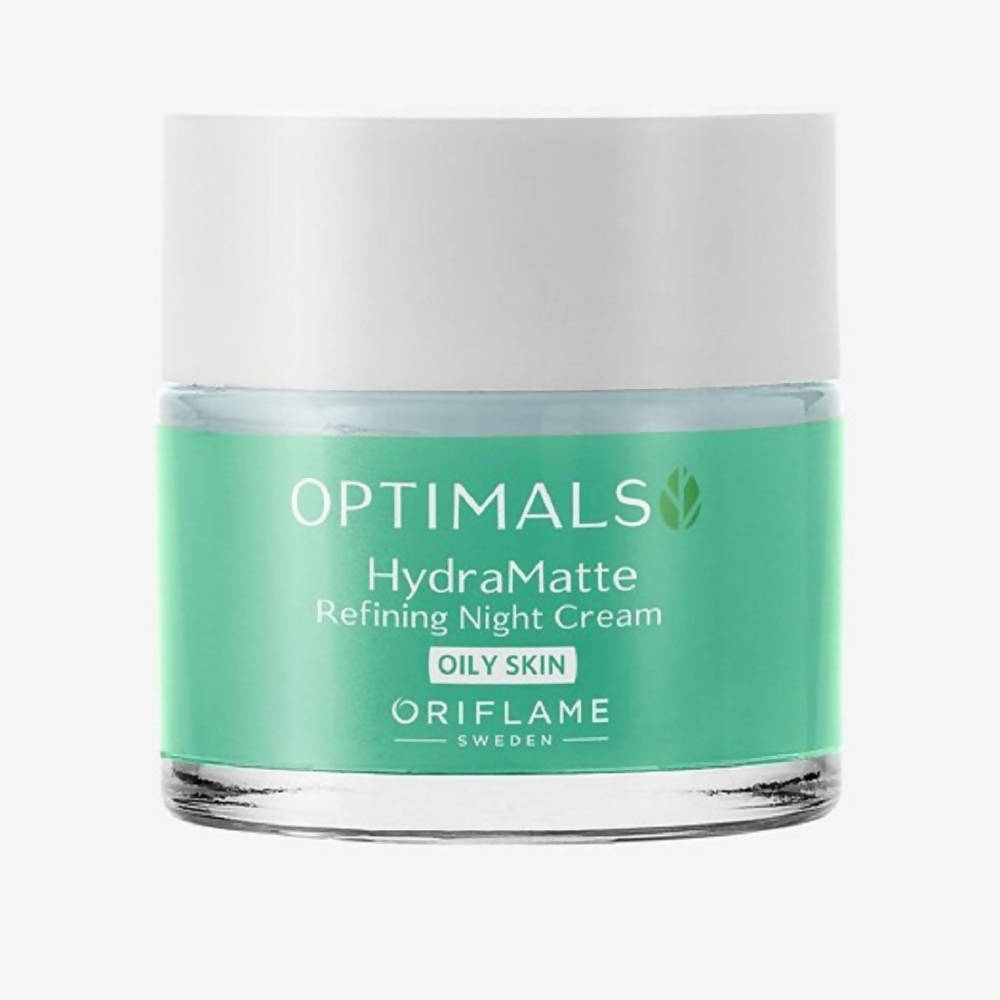 Oriflame Optimals Hydra Matte Refining Night Cream Oily Skin | Grocsy