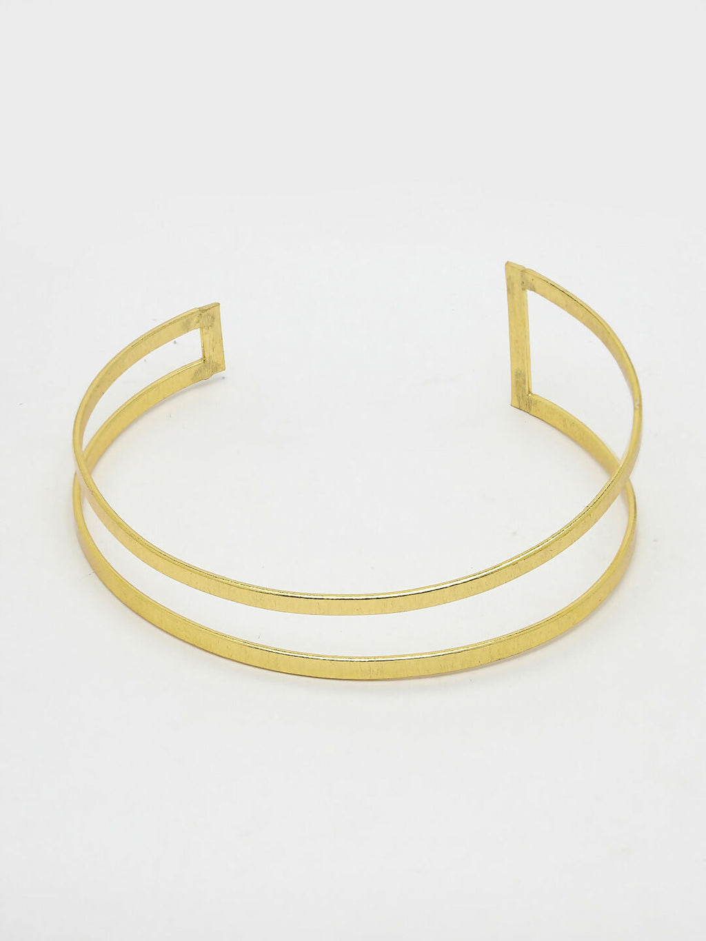 NVR Women Gold-Polished Western Cuff Bracelet | Grocsy