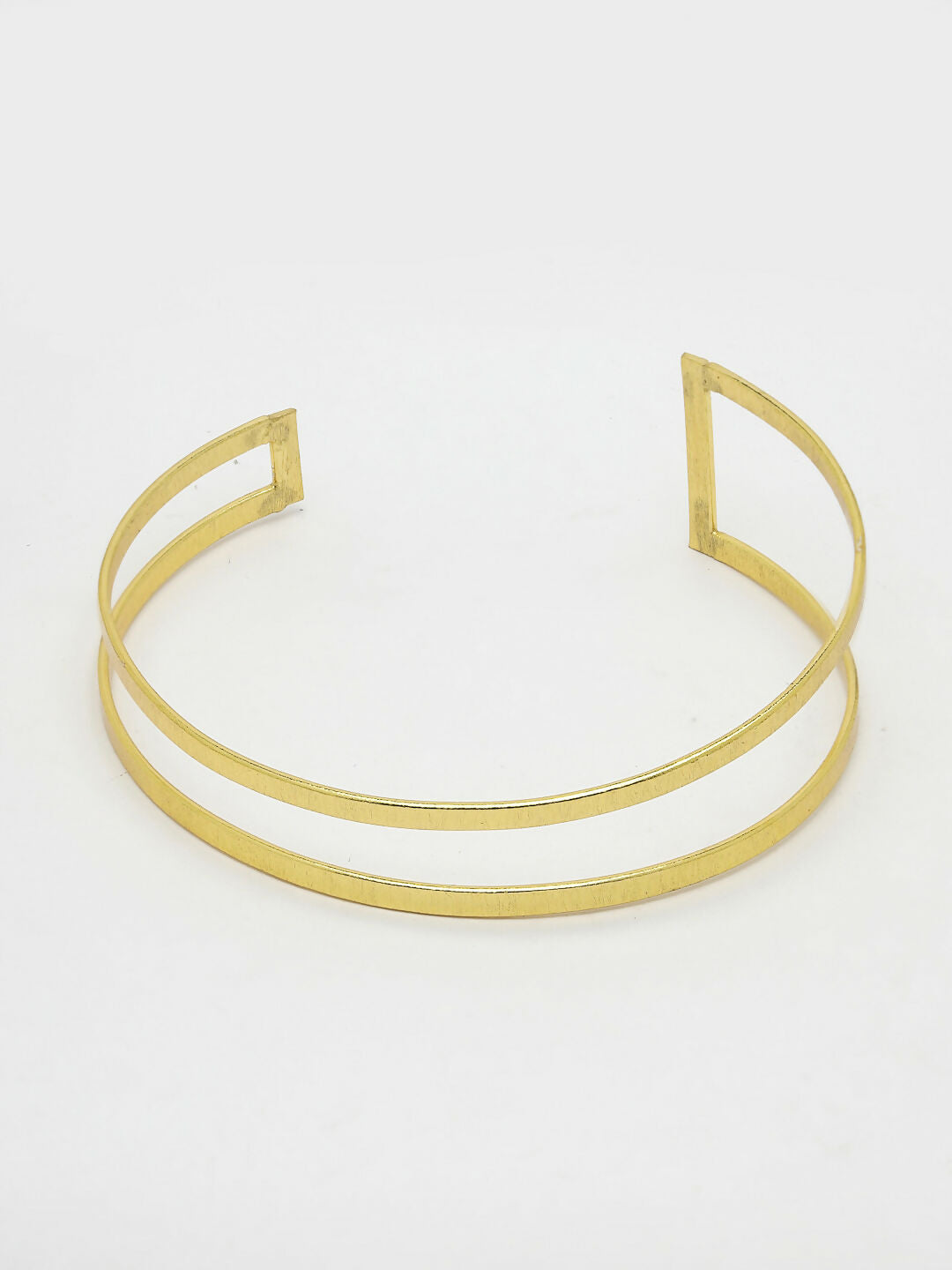 NVR Women Gold-Polished Western Cuff Bracelet | Grocsy