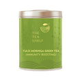 The Tea Shelf Tulsi Moringa Green Tea | Grocsy