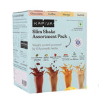 Kapiva Ayurveda Slim Shake - Assortment Pack | Grocsy