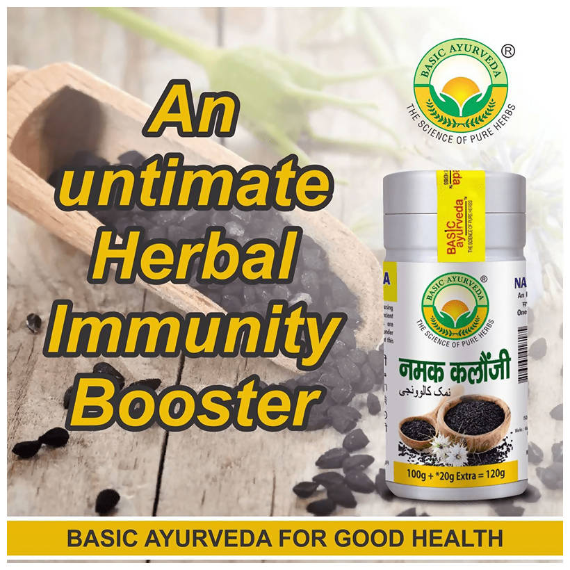 Basic Ayurveda Namak Kalonji | Grocsy