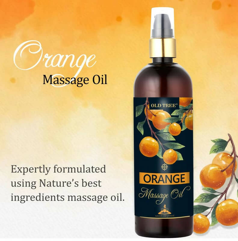 Old Tree Orange Body Massage Oil | Grocsy
