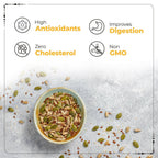 Happilo Freshly Roasted & Lightly Salted Super Seed Mix | Grocsy