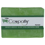 Cowpathy Herbal Moisturising Aloe Vera Bathing Bar (120 GM) | Grocsy