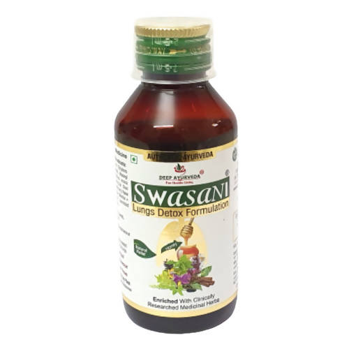 Deep Ayurveda Swasani Ayurvedic Liquid Tonic - Limited Time Offer - Swadesiicart