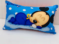 Unique Fashion Microfibre Filled Cushion For Kids - Sleeping Minnie | Grocsy