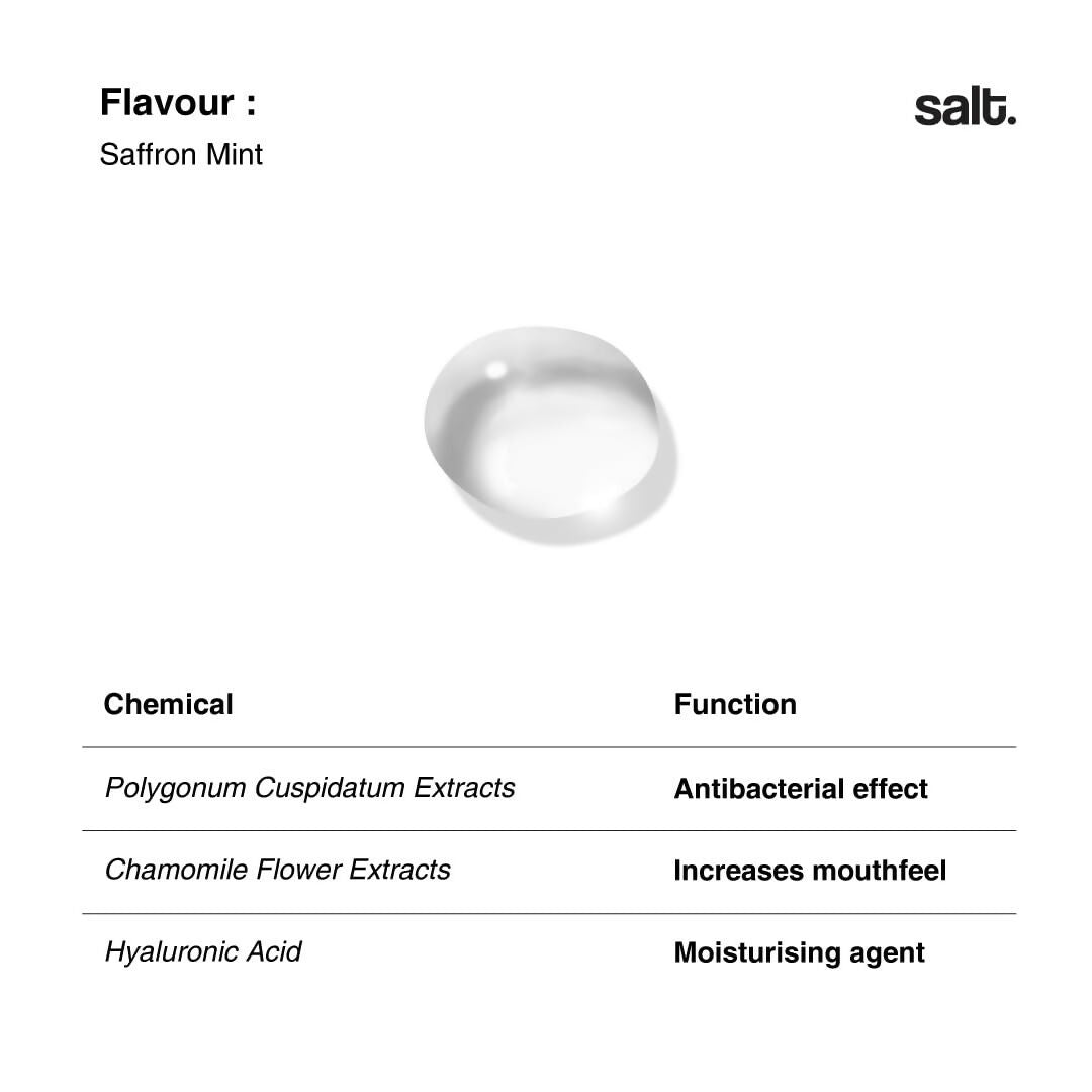 Salt. Oral Care Hydra Mouthwash - Saffron | Grocsy