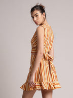 Zaccai Women's Multi Poplin Striped Co-Ords | Grocsy