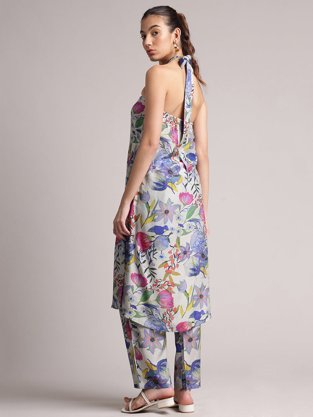 Zaccai Women's Multi Muslin Floral Co-Ords | Grocsy