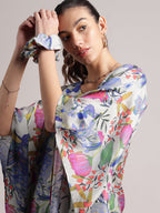 Zaccai Women's White Muslin Tropical Dress | Grocsy