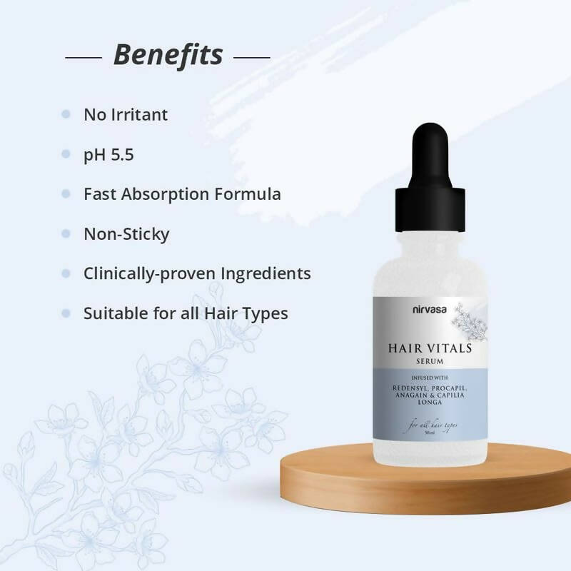 Nirvasa Hair Vitals Hair Growth Serum | Grocsy
