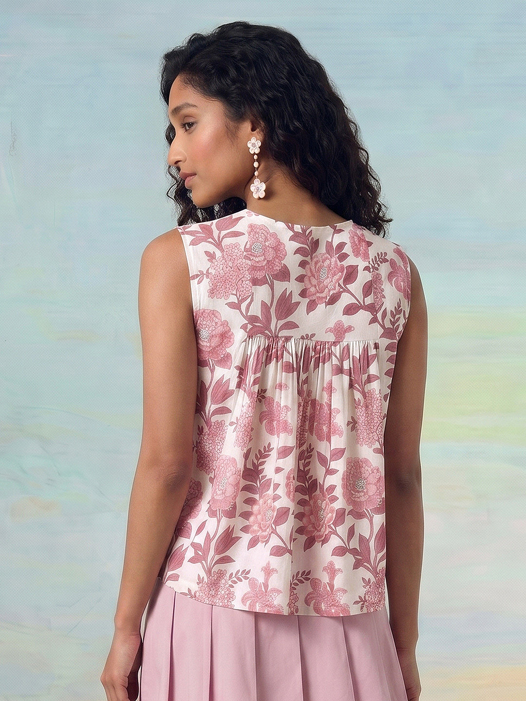 Janasya White Peplum Cotton Top | Grocsy
